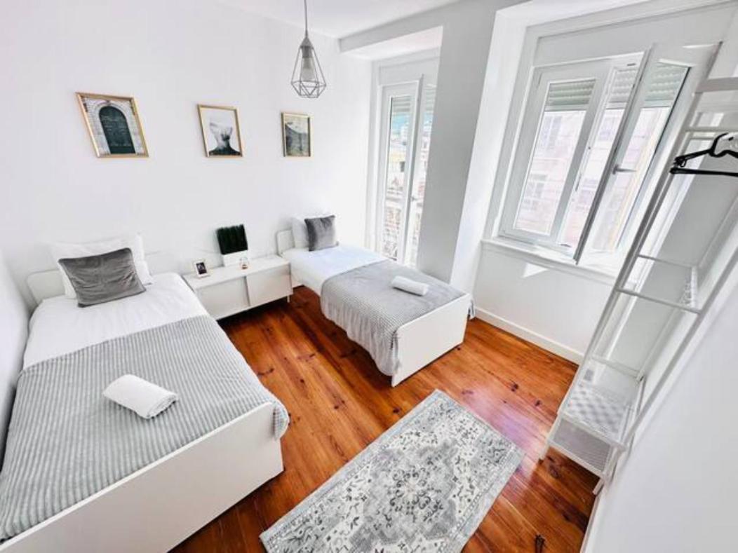 Lisbon Large City Flat Up 8Pp Exterior foto