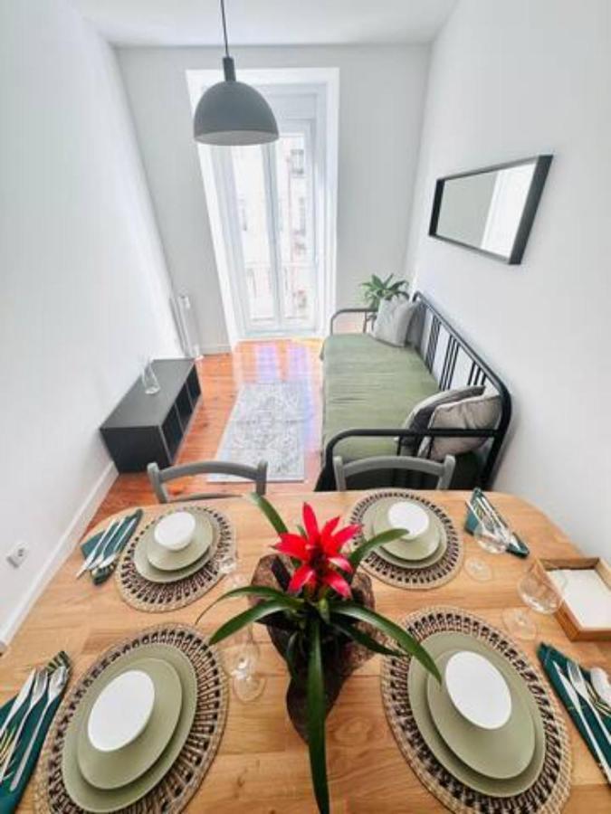 Lisbon Large City Flat Up 8Pp Exterior foto