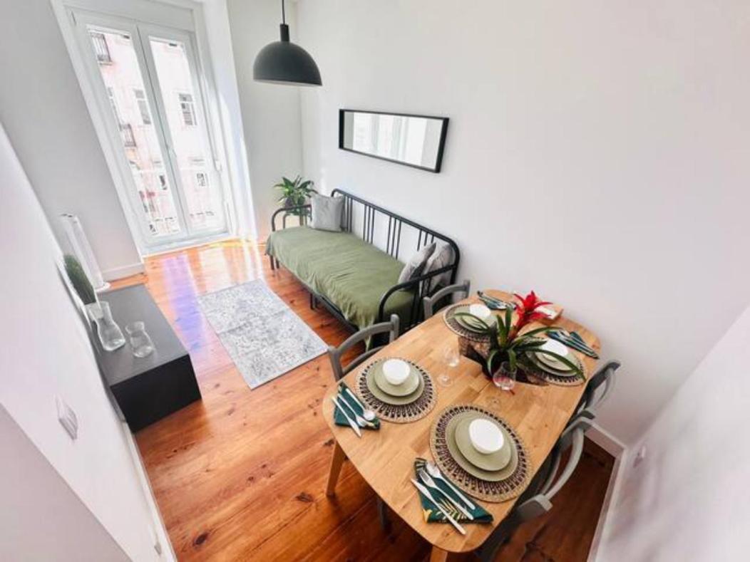 Lisbon Large City Flat Up 8Pp Exterior foto