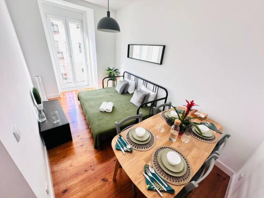 Lisbon Large City Flat Up 8Pp Exterior foto
